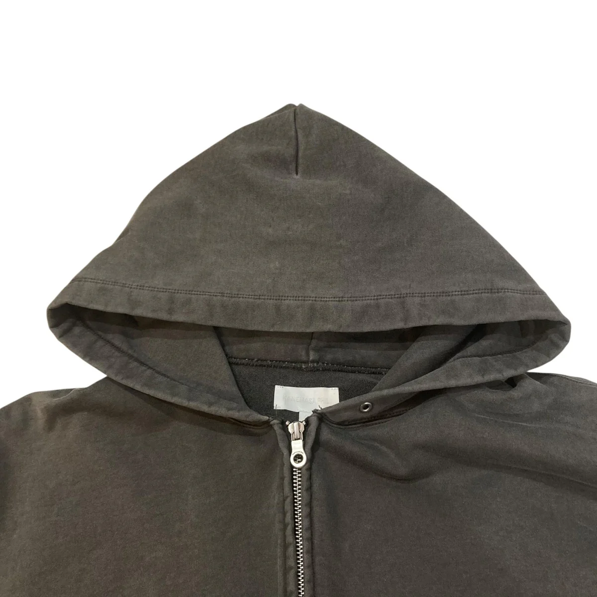26SS36G Fine Sweat Zip HoodieジップパーカーKM26S-028 - Image 3
