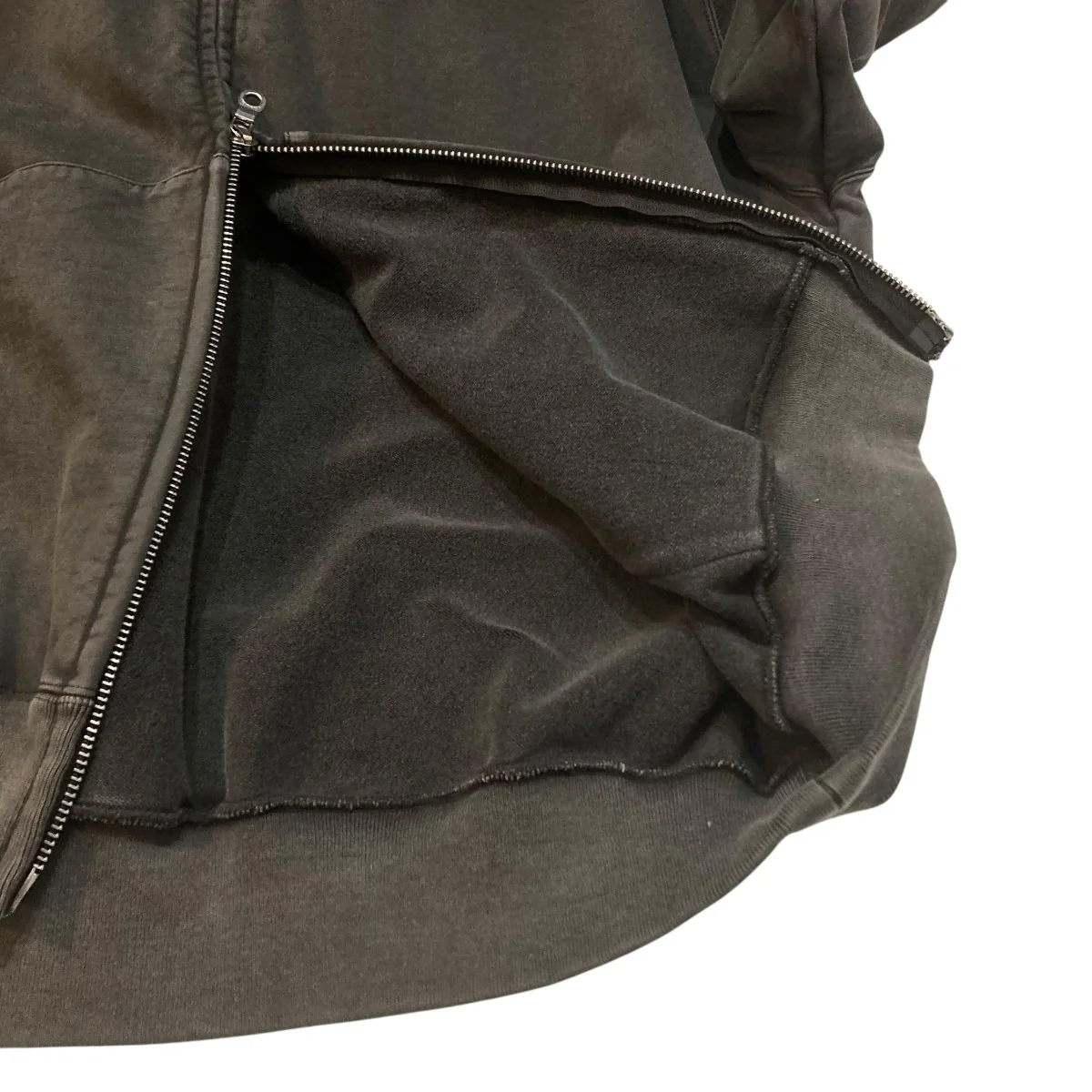 26SS36G Fine Sweat Zip HoodieジップパーカーKM26S-028 - Image 5