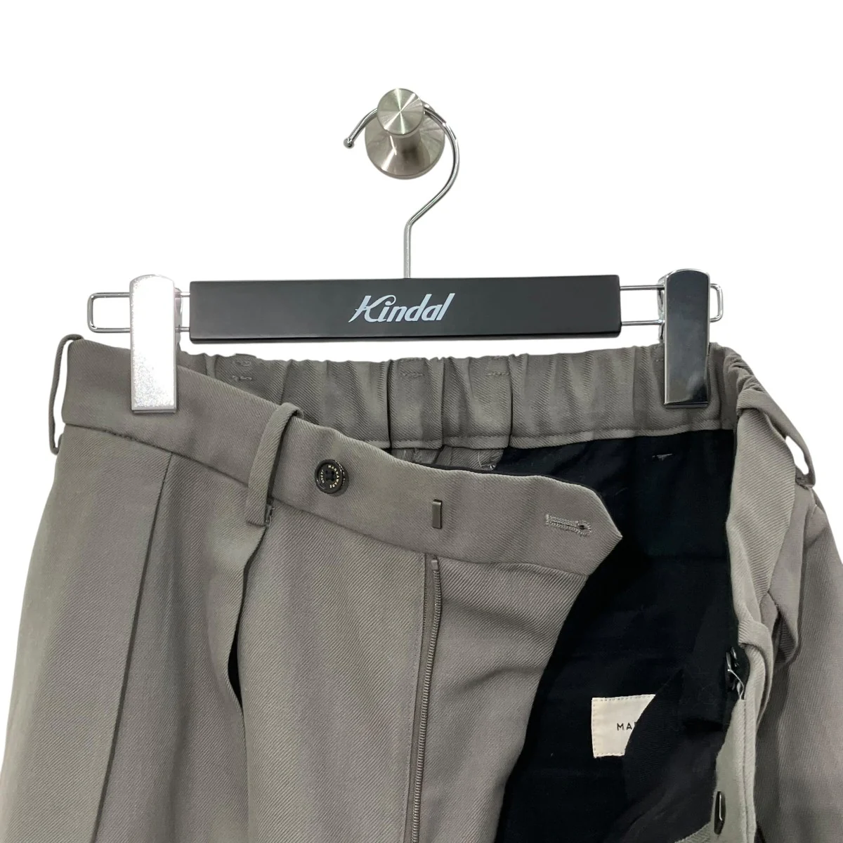 DOUBLE PLEATED TROUSERSスラックスパンツA24C06PT02C - Image 3
