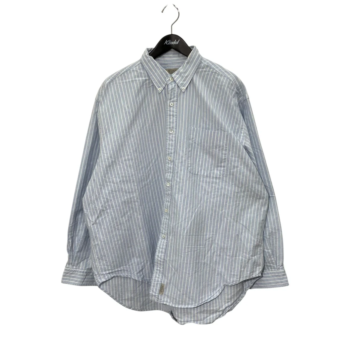 Oxford Stripe Big BD ShirtストライプボタンダウンシャツSD21F-SH01