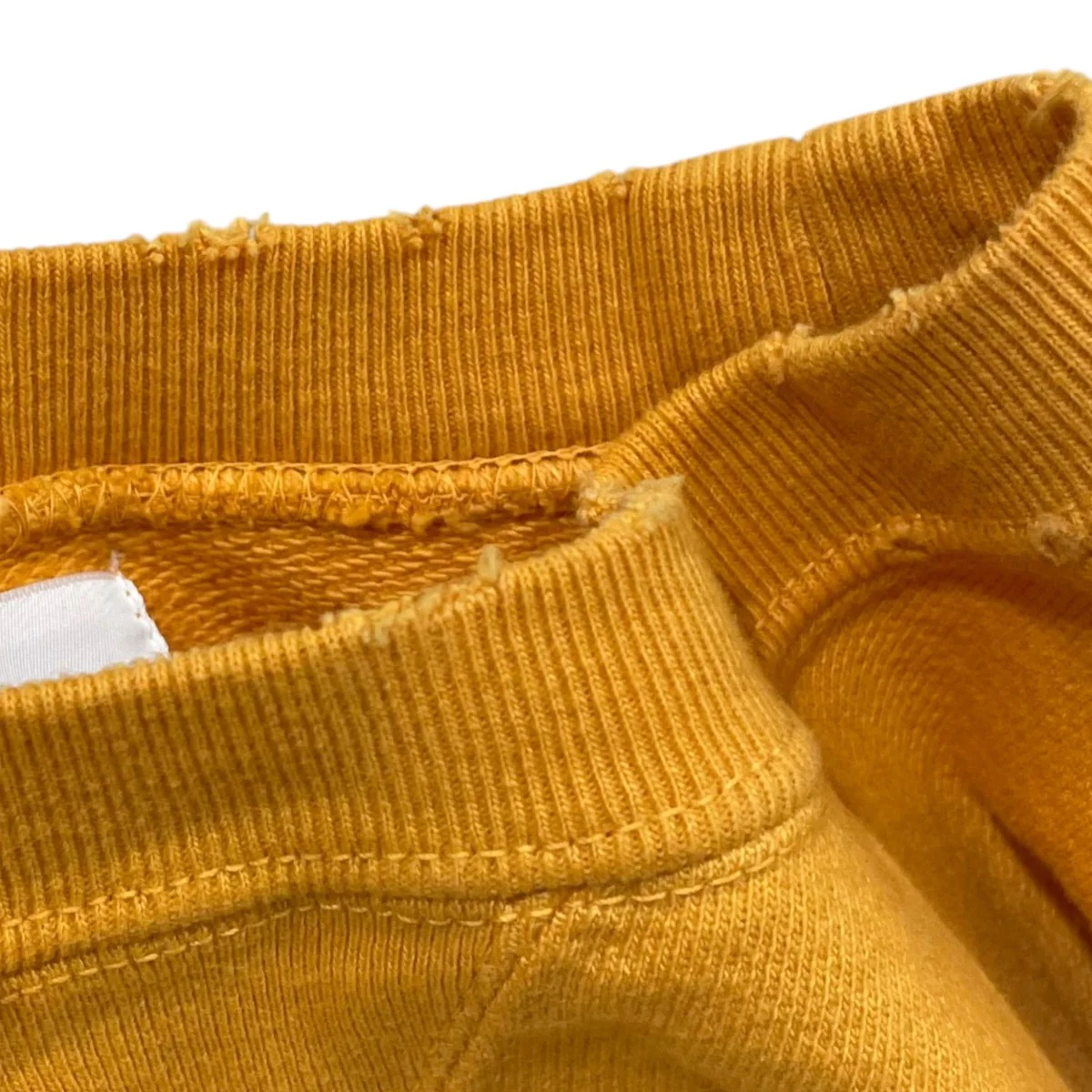 26SS ヴィンテージ加工スウェットトレーナー Damage Sweat Pull Over ダメージスウェットプルオーバー 4320900008 - Image 5