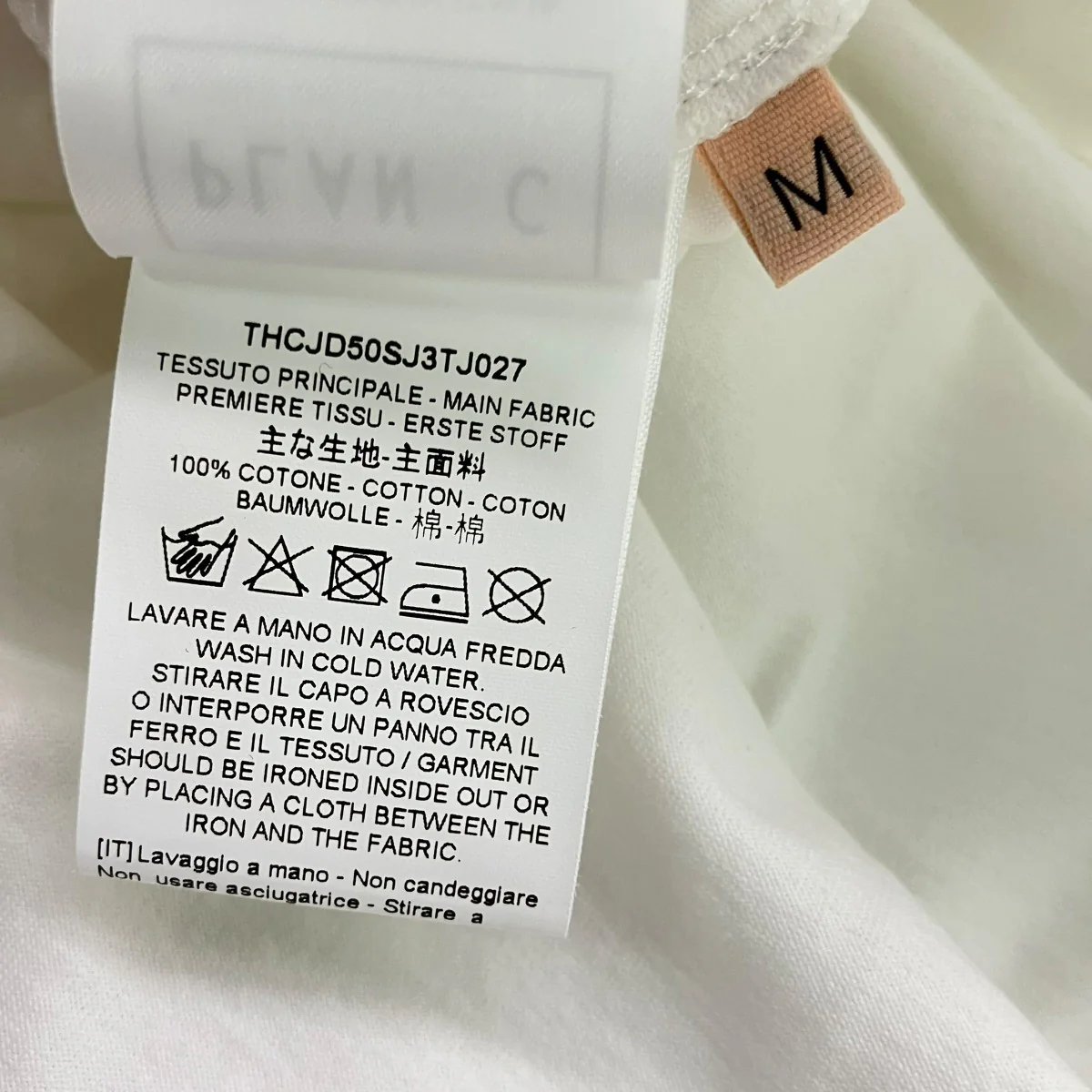 クルーネックペイントTシャツTHCJD50SJ3TJ027 - Image 5