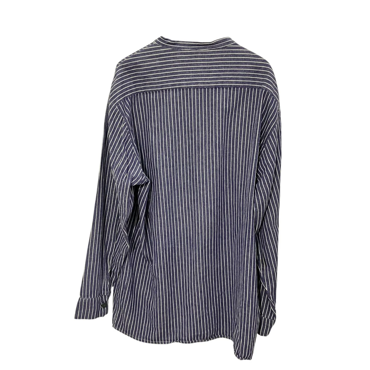HB SCHUTZ BEKLEIDUNG prisoner shirtストライプ長袖シャツ - Image 2