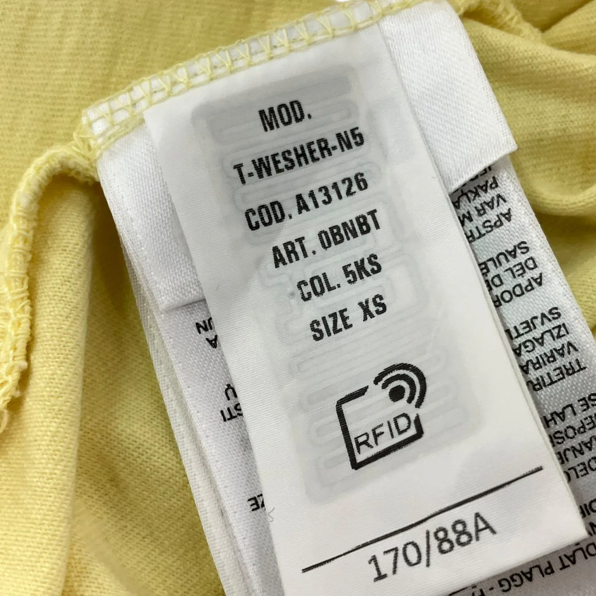 T-WESHER-N5ロングスリーブTシャツA131260BNBT - Image 6