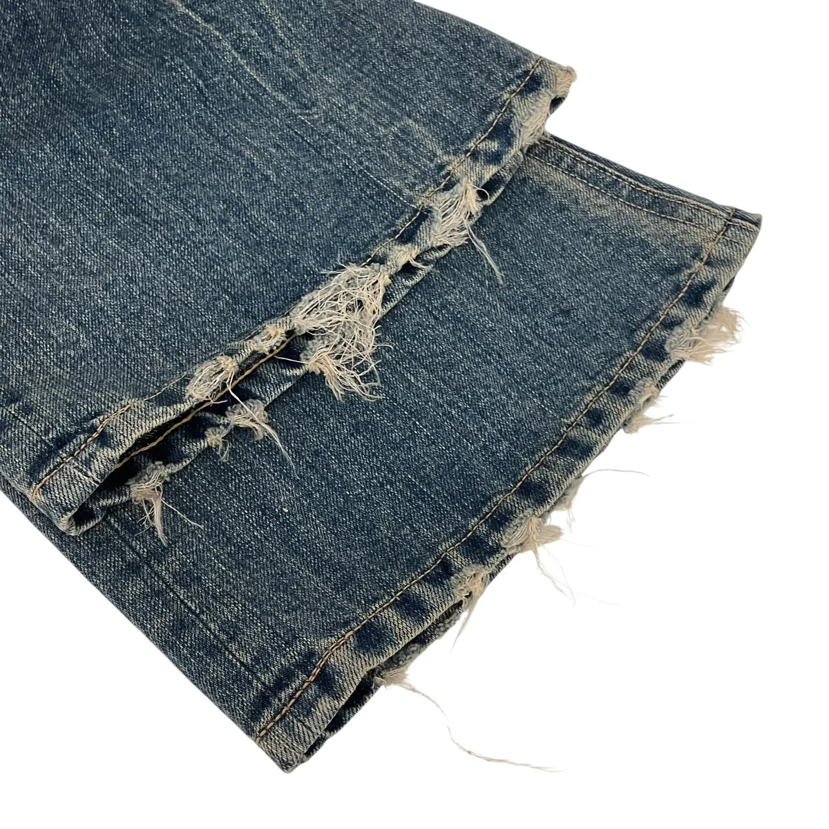 24AWSuper Long Lame Denim Pantsデニムパンツ24AW D-6 - Image 4