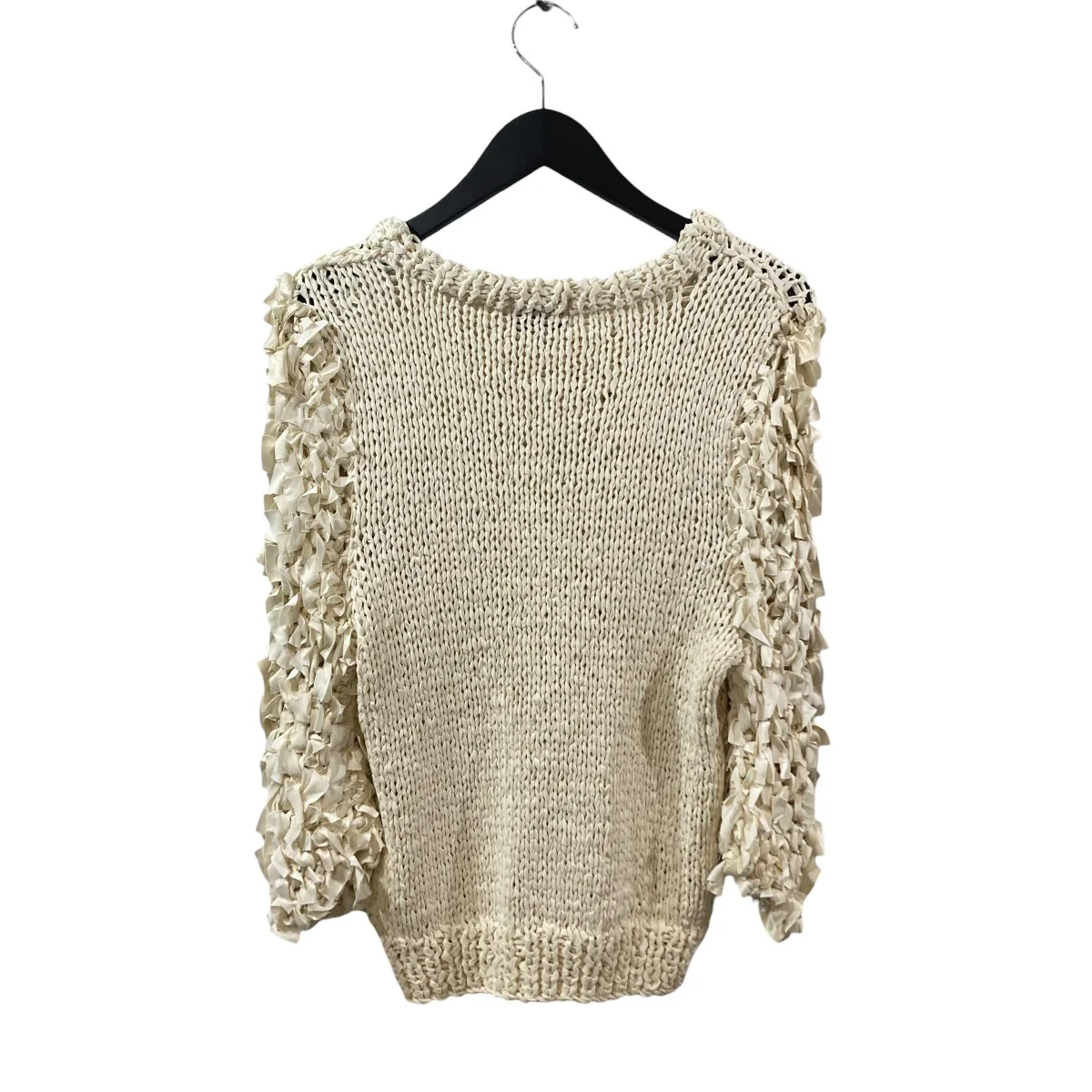 FRILL HALF SLEEVE HAND KNIT TOPSニット17106-2252 - Image 2