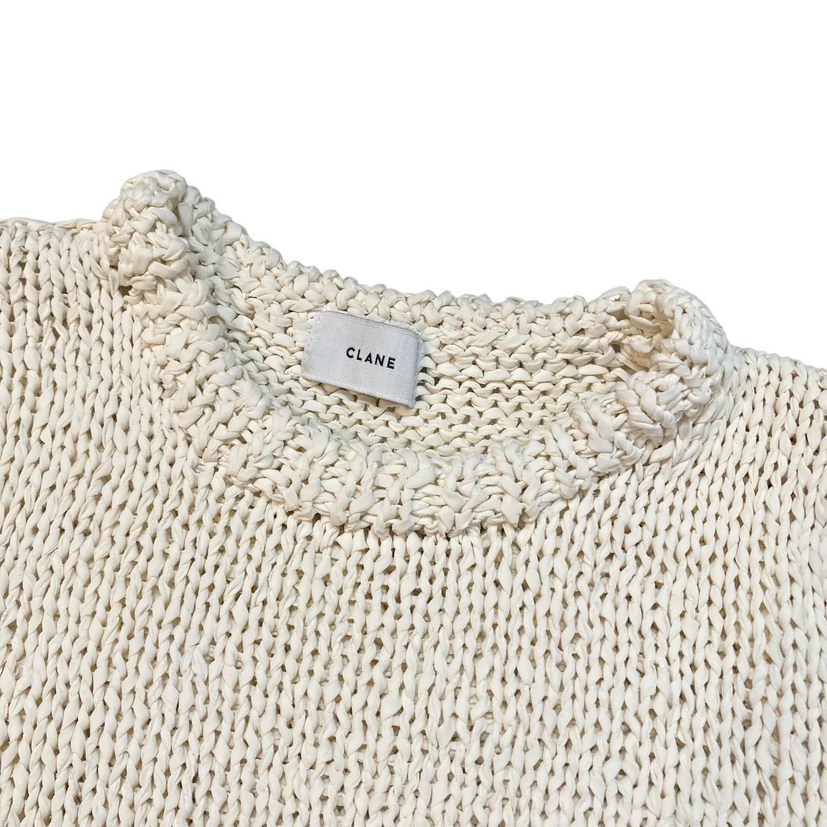 FRILL HALF SLEEVE HAND KNIT TOPSニット17106-2252 - Image 3