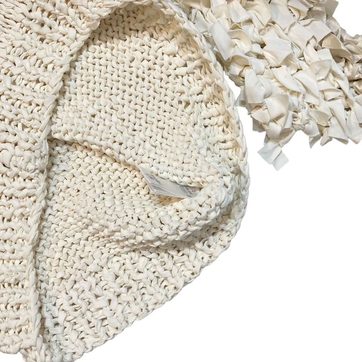FRILL HALF SLEEVE HAND KNIT TOPSニット17106-2252 - Image 5