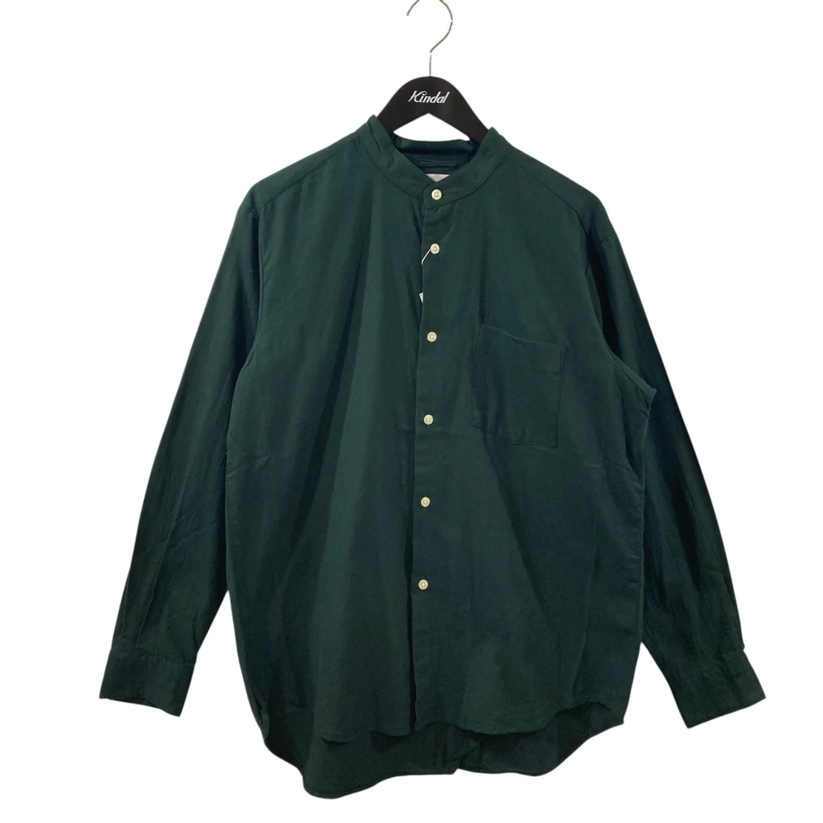 SOFT VIYELLA LOOSE FIT B C SHTバンドカラーシャツMA-S-684