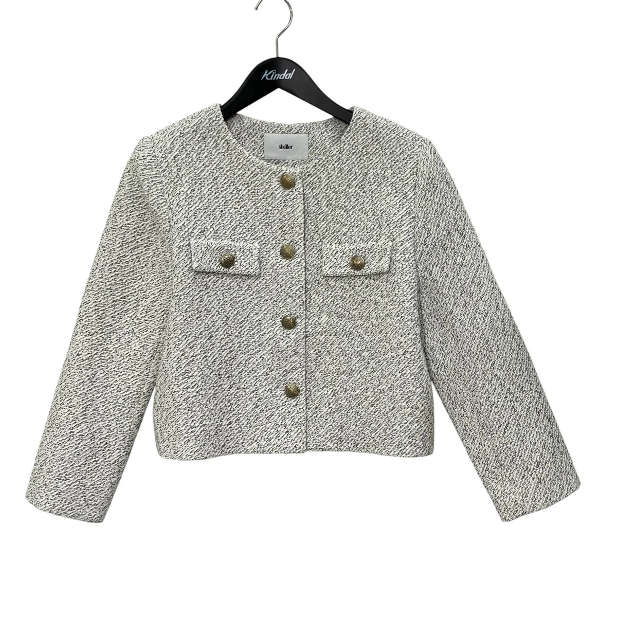 Glitter tweed jacketツイードジャケットSL01032MK230