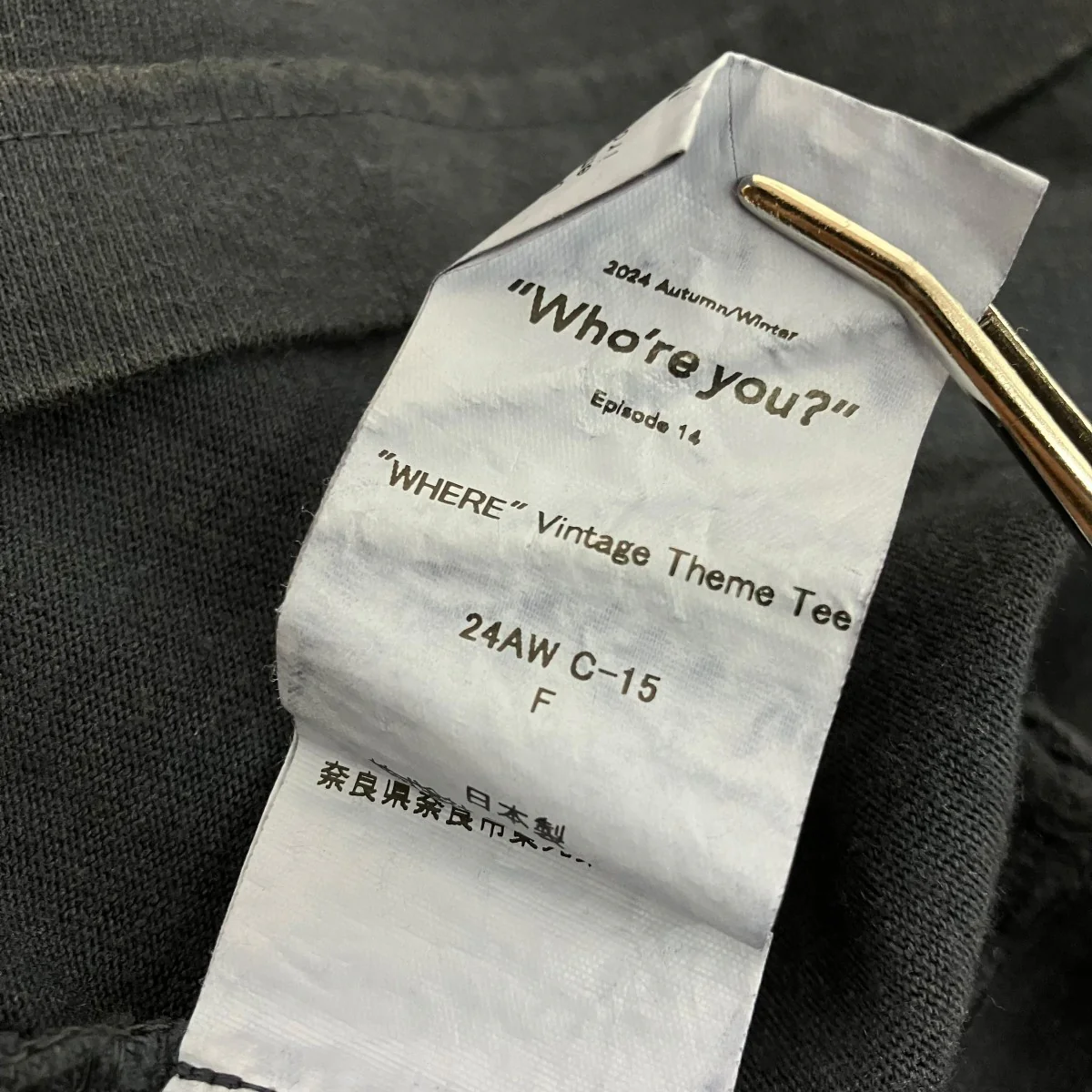 WHERE Vintage Theme TeeロングスリーブTシャツ24AW C-15 - Image 6