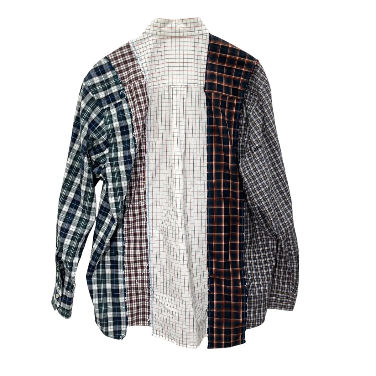 switching check shirtチェック長袖シャツ20SBM-B01143 - Image 2