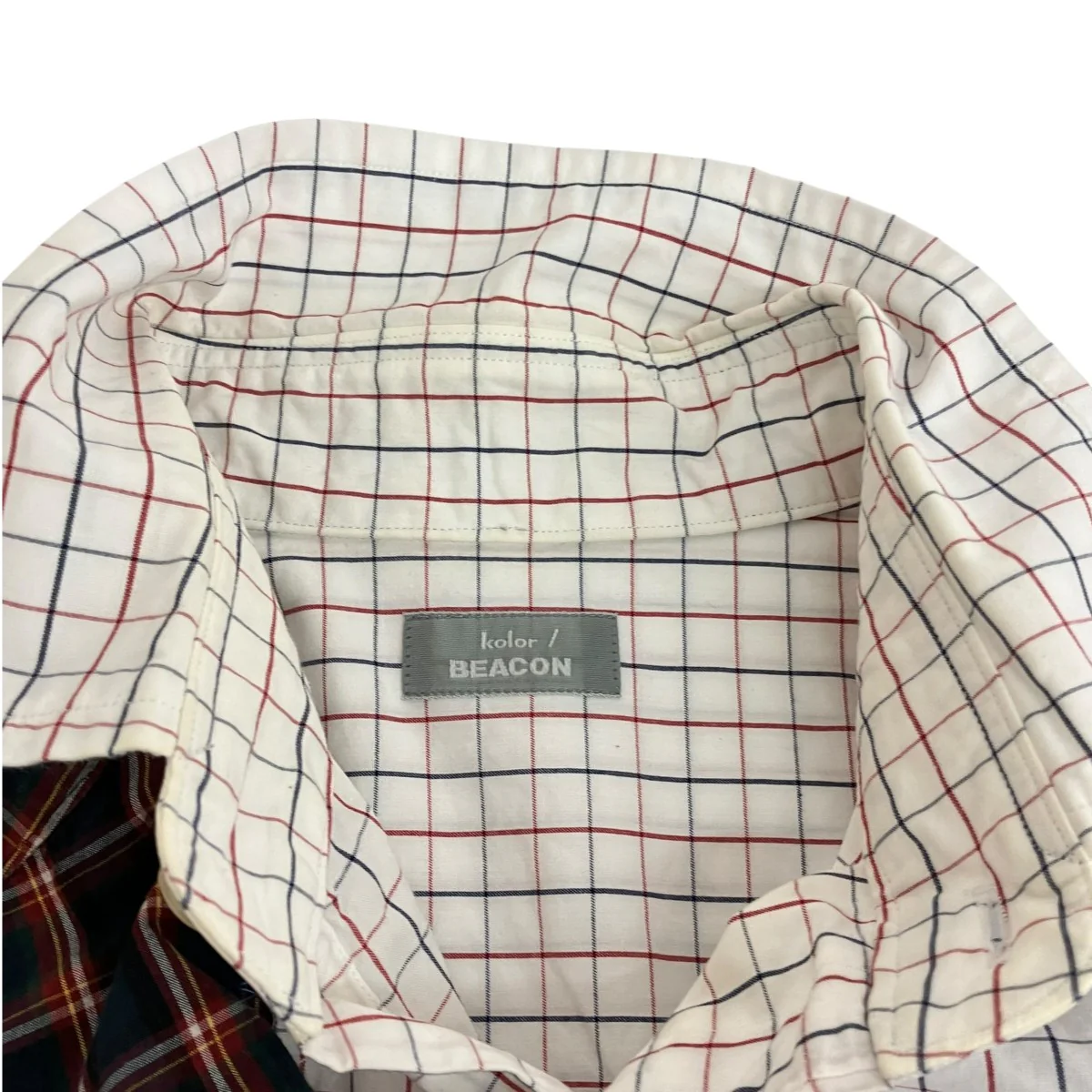 switching check shirtチェック長袖シャツ20SBM-B01143 - Image 5