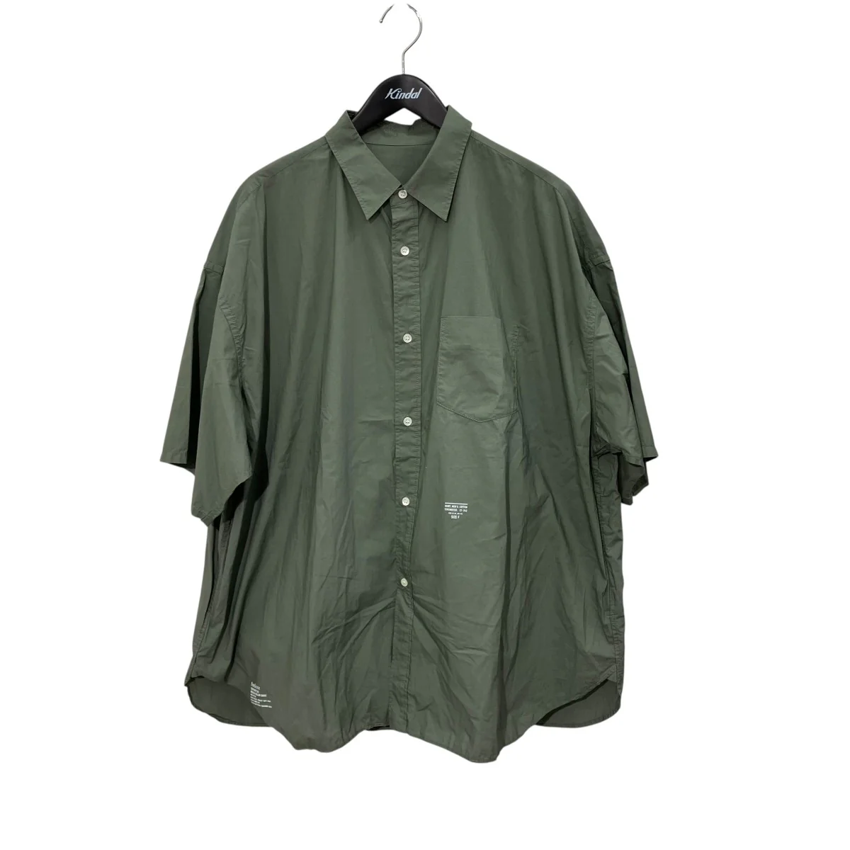 TYPEWRITER CORPORATE S S REGULAR COLLAR SHIRT半袖レギュラーカラーシャツFWS-22-SH 103