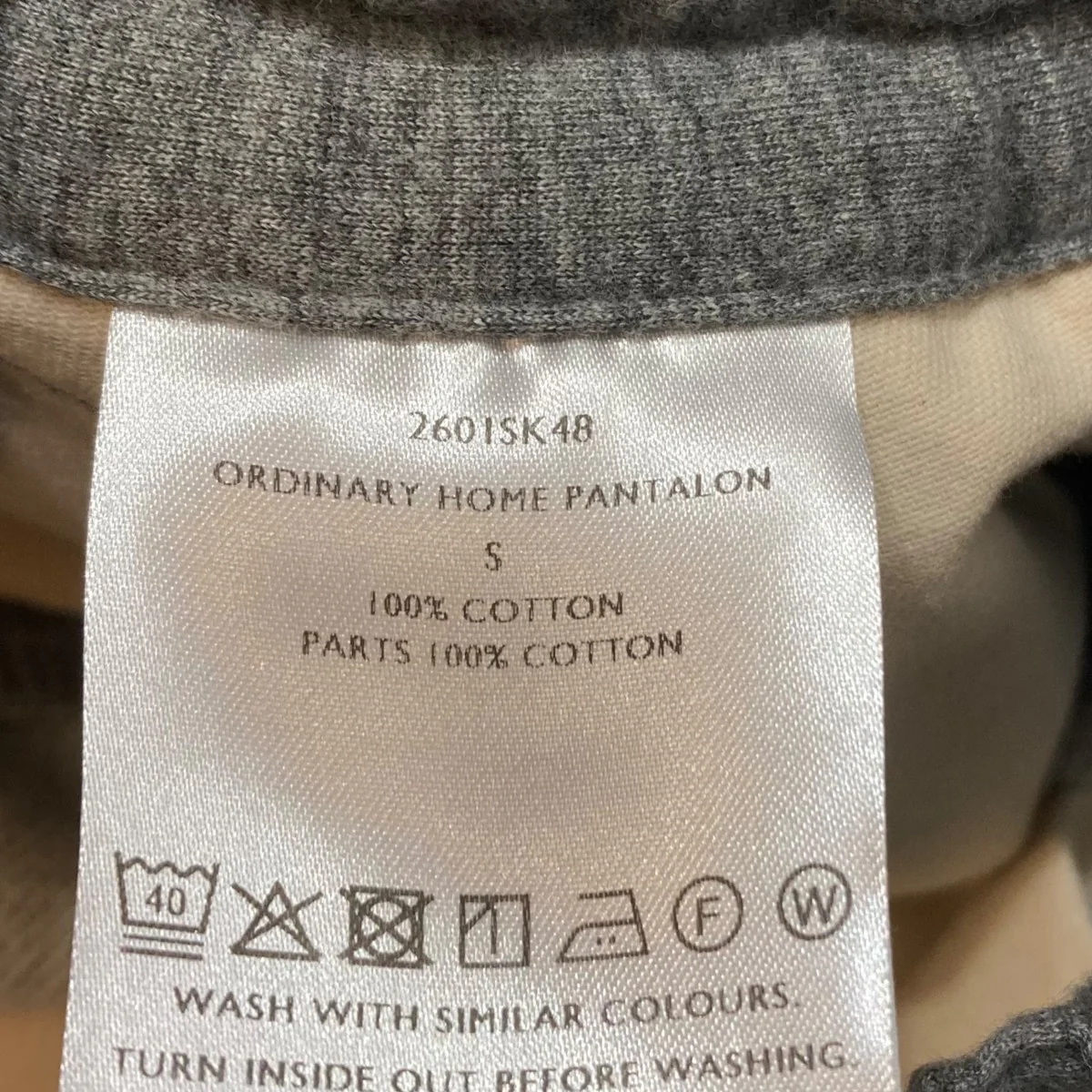 Ordinary Home Pantalonスウェットパンツ2601SK48 - Image 9