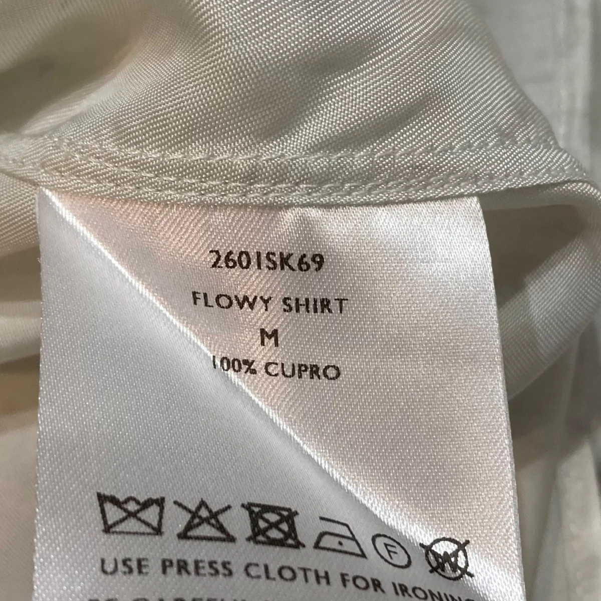 FLOWY SHIRT長袖シャツ2601SK69 - Image 6