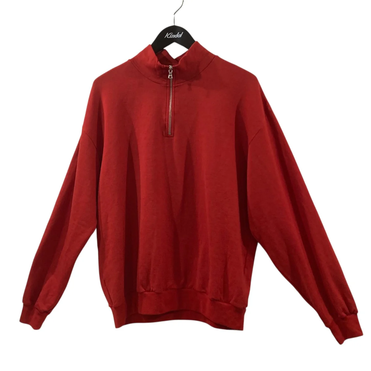 LIGHT WOOL SWEAT HALF ZIP P OハーフジップスウェットA25AP01WU