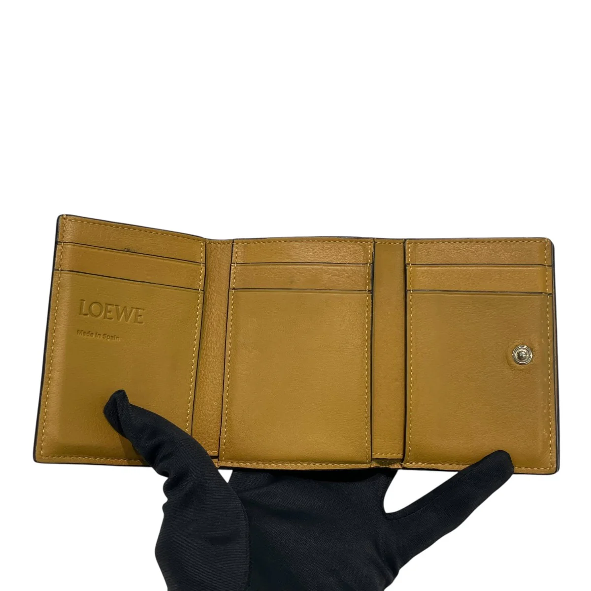 コンパクトアナグラムミニウォレット3つ折り財布 - Image 4