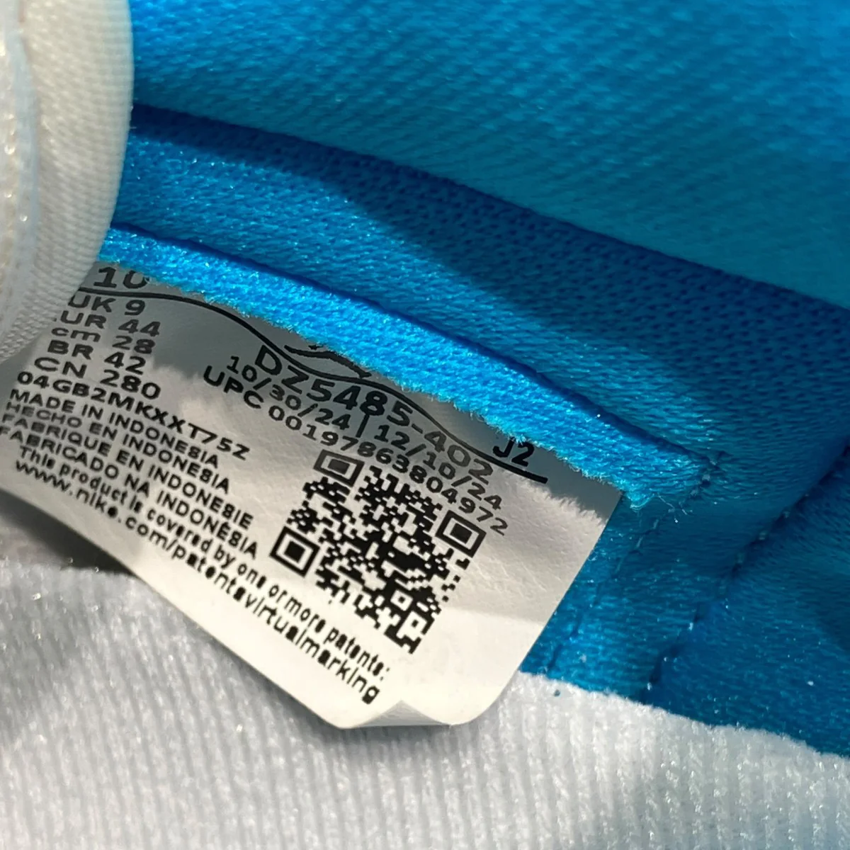 Air Jordan 1 Retro High OG UNC ReimaginedローカットスニーカーDZ5485-402 - Image 7