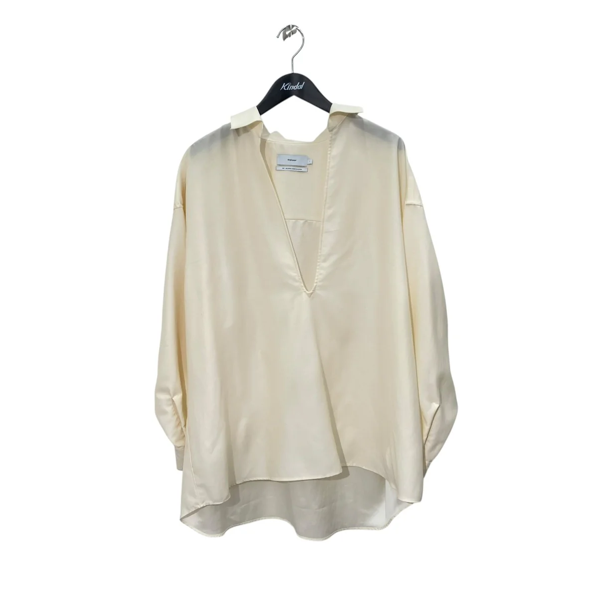 24SSWool Cupro Skipper Shirt長袖カットソーGU241-50075