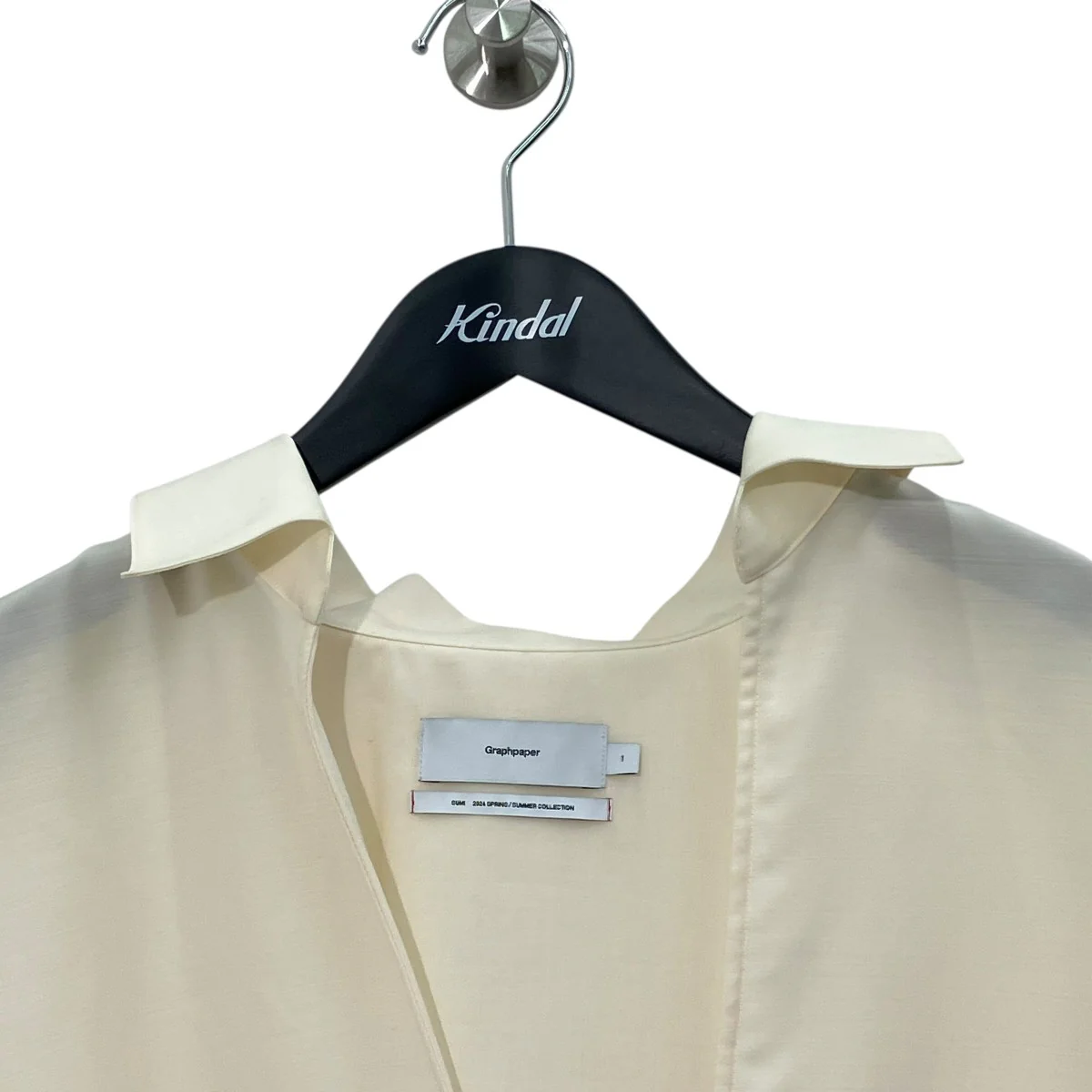 24SSWool Cupro Skipper Shirt長袖カットソーGU241-50075 - Image 3