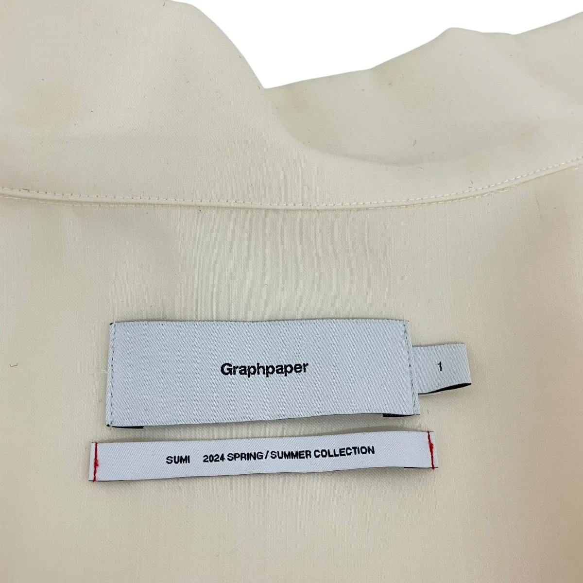 24SSWool Cupro Skipper Shirt長袖カットソーGU241-50075 - Image 5