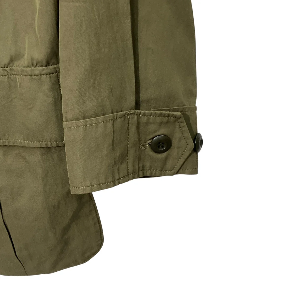 Rayon cotton twill short fatigue jacketシャツジャケットPS19-BL01 - Image 4
