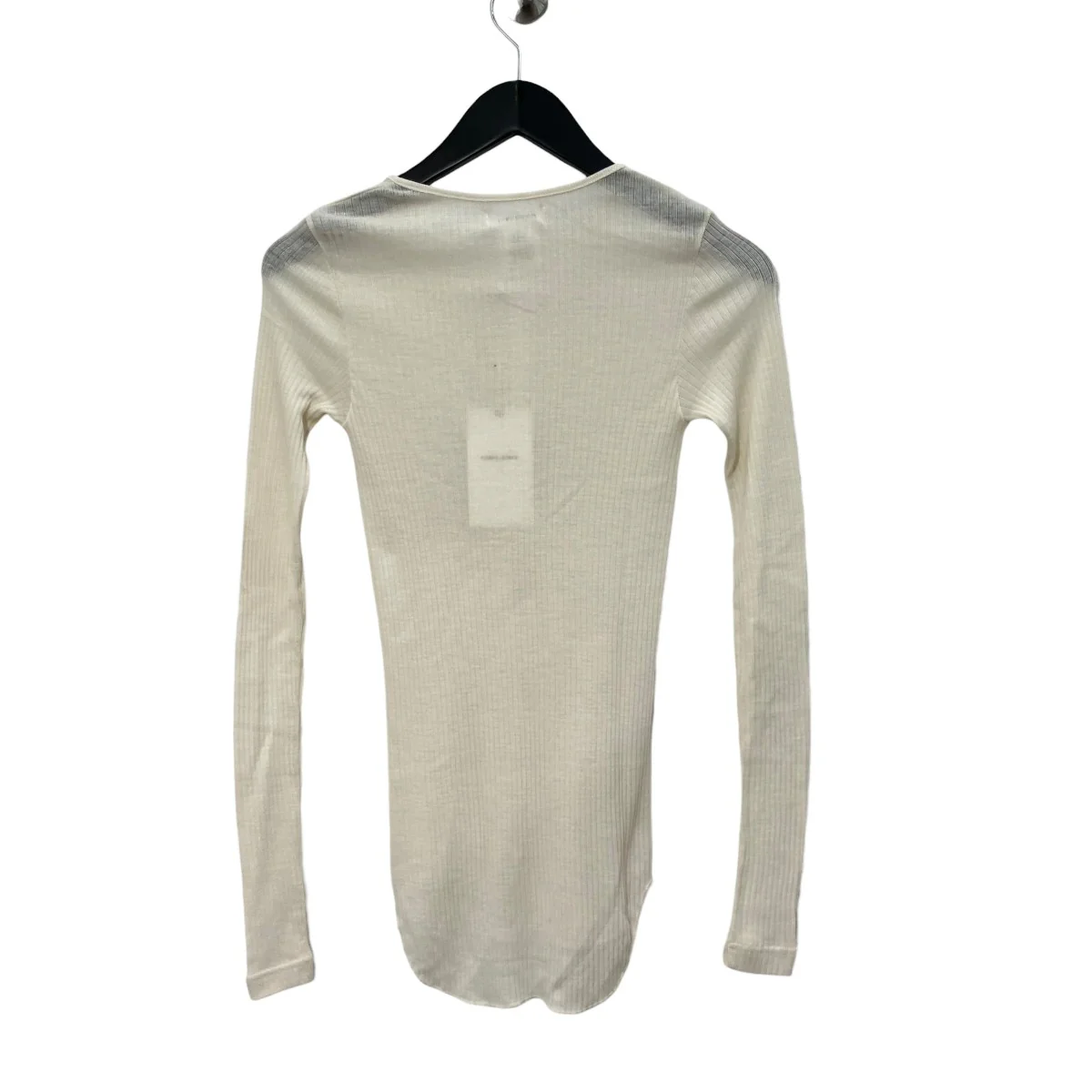 WOOL SILK NEEDLE DRAWING HENLEY-NECKヘンリーネックカットソーFU-SSP-CS003 - Image 2