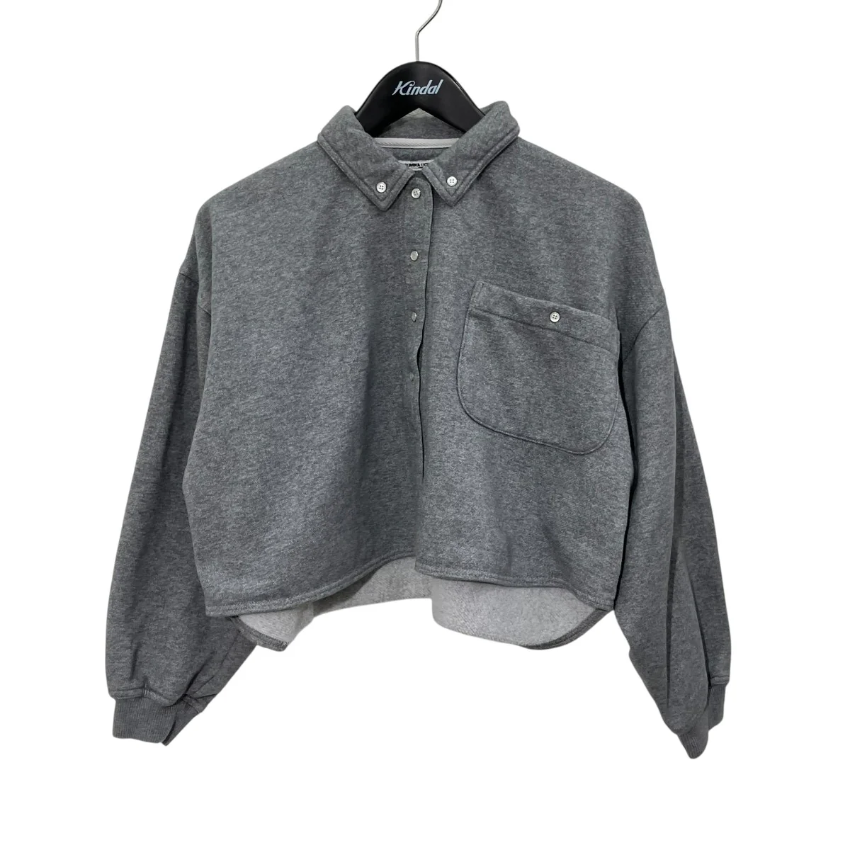 SWEAT SNAP BUTTON-UP SHIRTカーディガンFU-USP-CS001